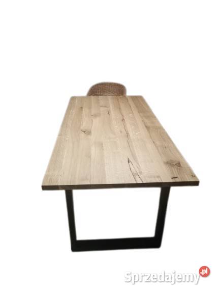 Blat Dębowy Stół Loft Szczotkowany Rustykalny 160cm Katowice sprzedam