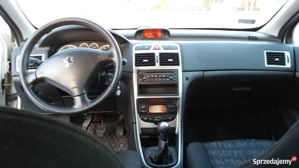 Peugeot 307 20 HDI srebrny lubelskie