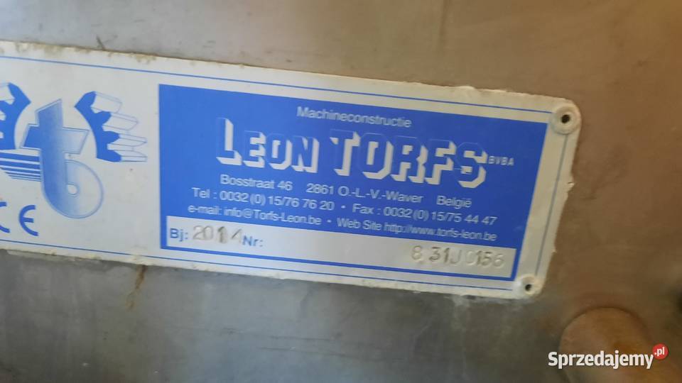 251	Taśmociąg zakręt Leon Torfs Dębica