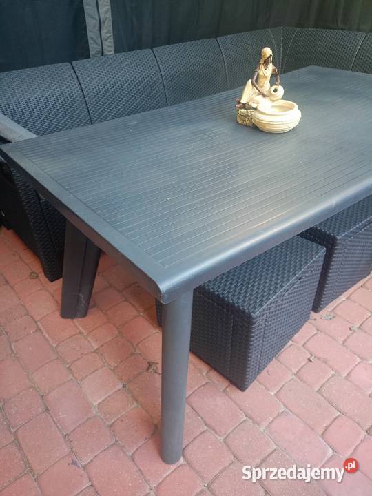Stół plastikowy ogrodowy duży solidny