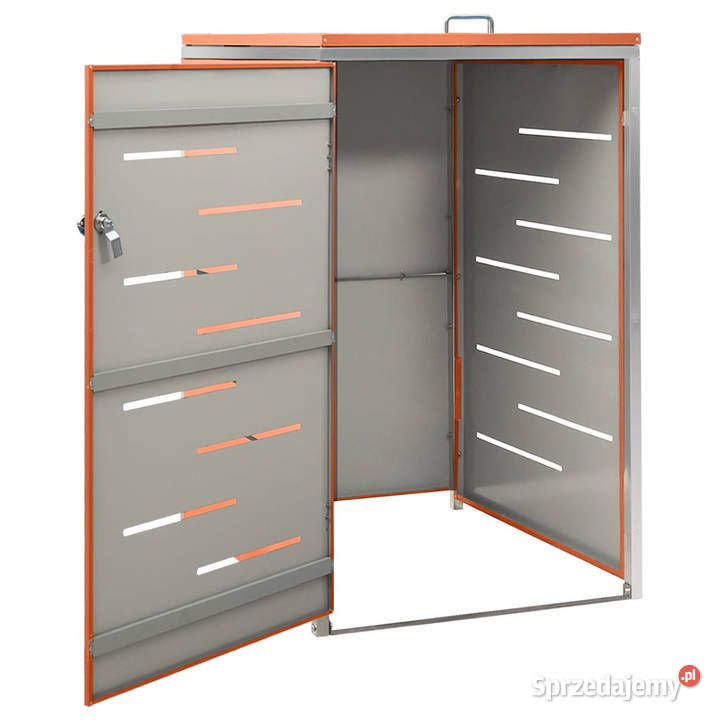 Osłona na 1 kosz na śmieci 69x775x1125 stal