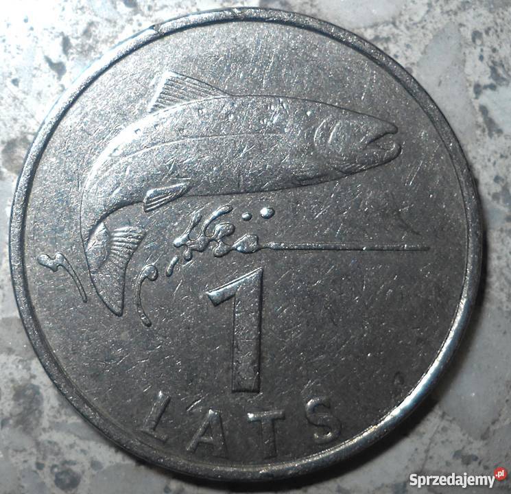 ŁOTWA1 LITAS1992 r RYBA