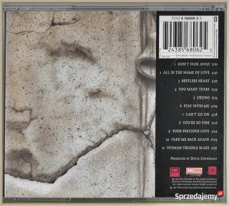 David Coverdale Whitesnake Restless Heart Album