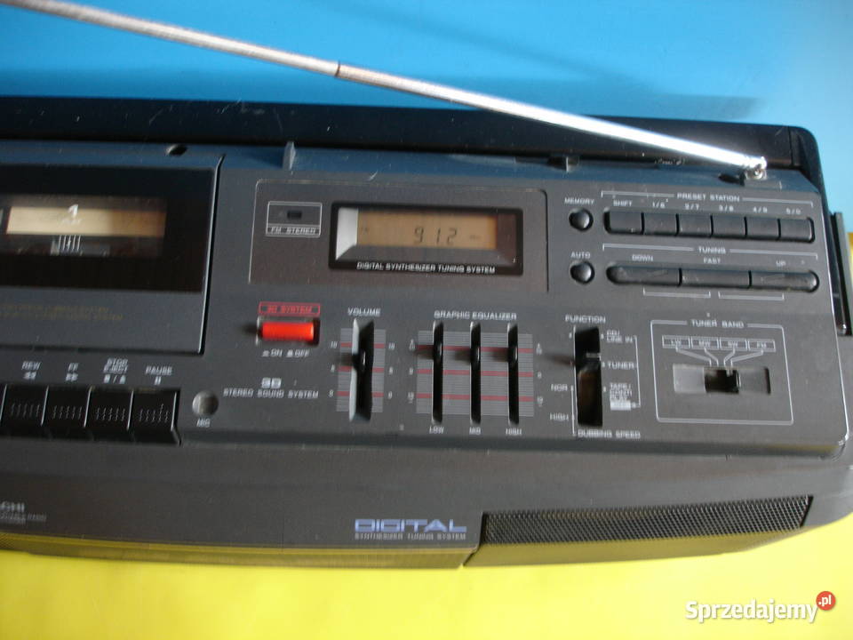 Radiomagnetofon HITACHI 3D35E Zielona Góra