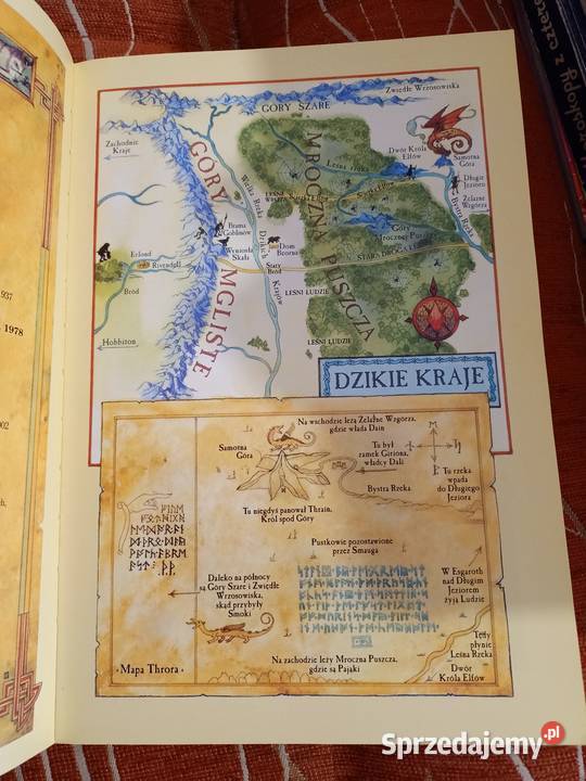 Hobbit J R R Tolkien komiks ilustracje David Poznań