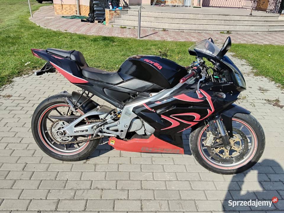 Aprilia rs 125 zarejna 50 cc remoncie kupiony w Polsce Aprilia