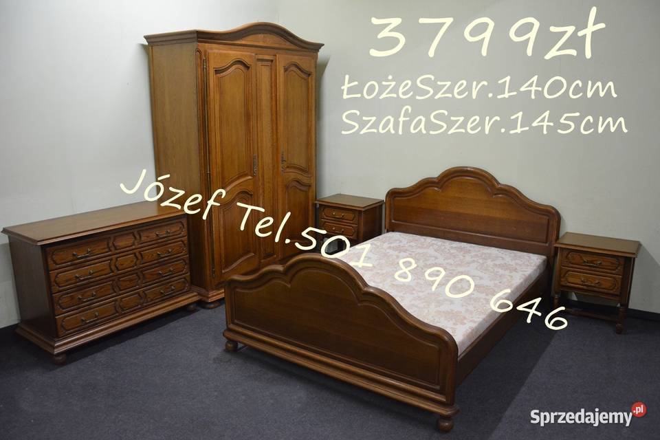 Łóżko Ludwik 140 x 200 śląskie