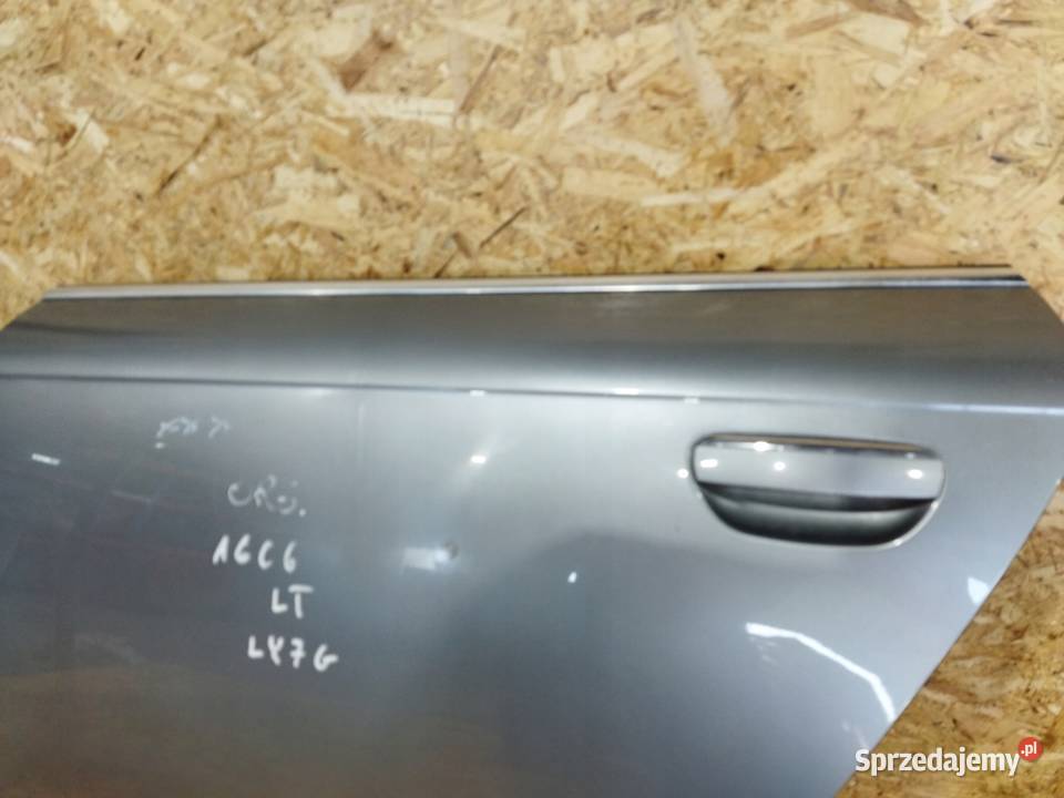 DRZWI LEWY TYŁ AUDI A6 C6 LY7G SEDAN AVANT ORG Przystajń sprzedam