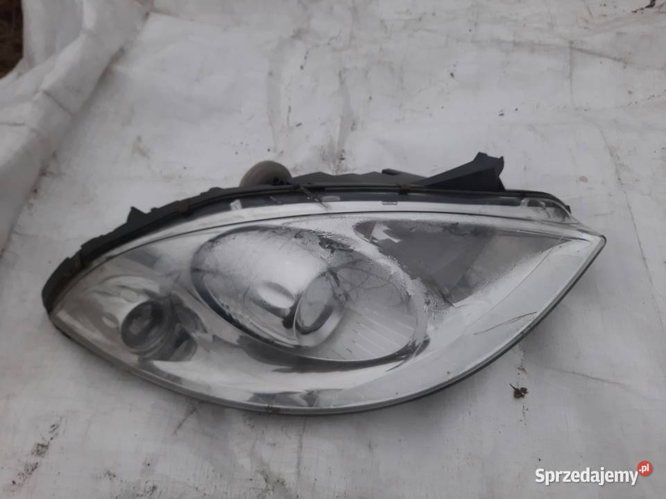 Reflektor lampa przednia prawa A klasa W169 Lampy przednie łódzkie Ksawerów