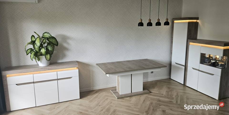 Komplet Mebli IRMA dąbbiały komoda kredens regał Bydgoszcz