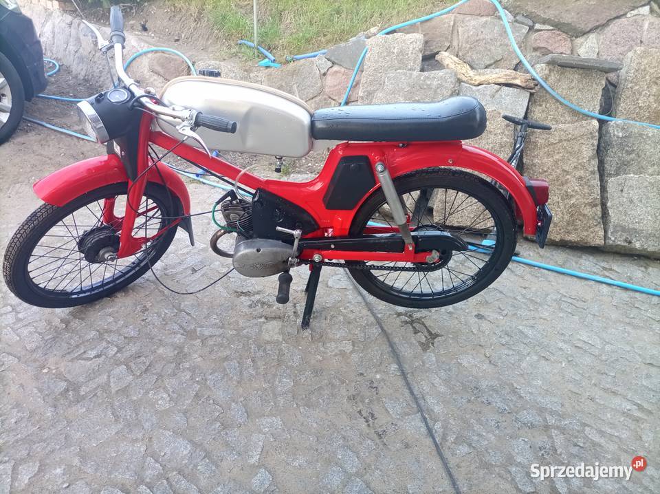 Motorower komar zarejestrowany Nowogród Bobrzański