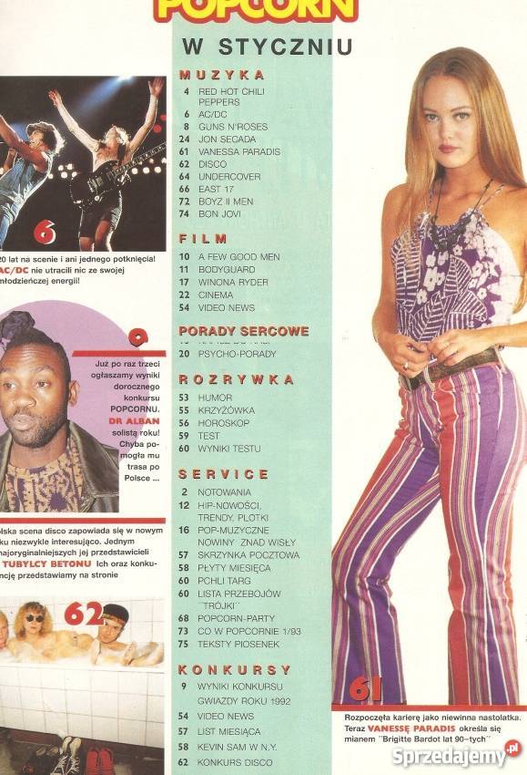 POPCORN 1 1993 ROXETTE AUTOGRAFY Warszawa sprzedam