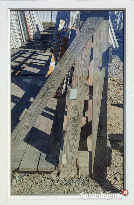 OKNA KacprzaK Witryna 81X131 FIX Używany PCV Dom i Ogród Lublin