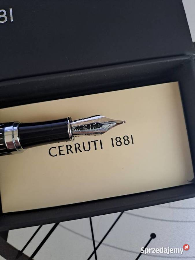 Pióro wieczne cerruti 1881 exclusive Poznań