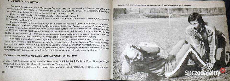 Mundial 78 Polska gola Andrzej Jucewicz Pozostałe Chełm