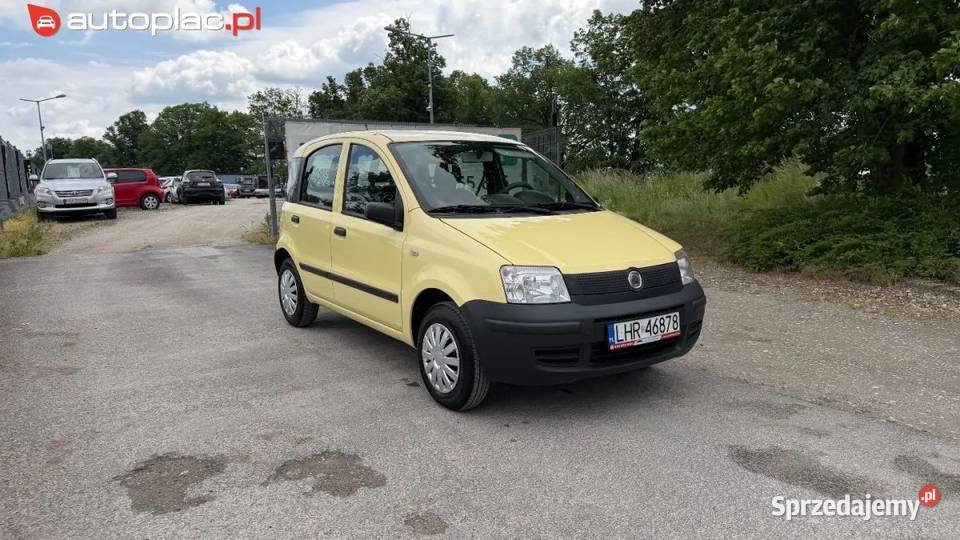 Fiat Panda 11 benz 2 letnia Instalacja LPG Butla sprowadzony Samochody osobowe