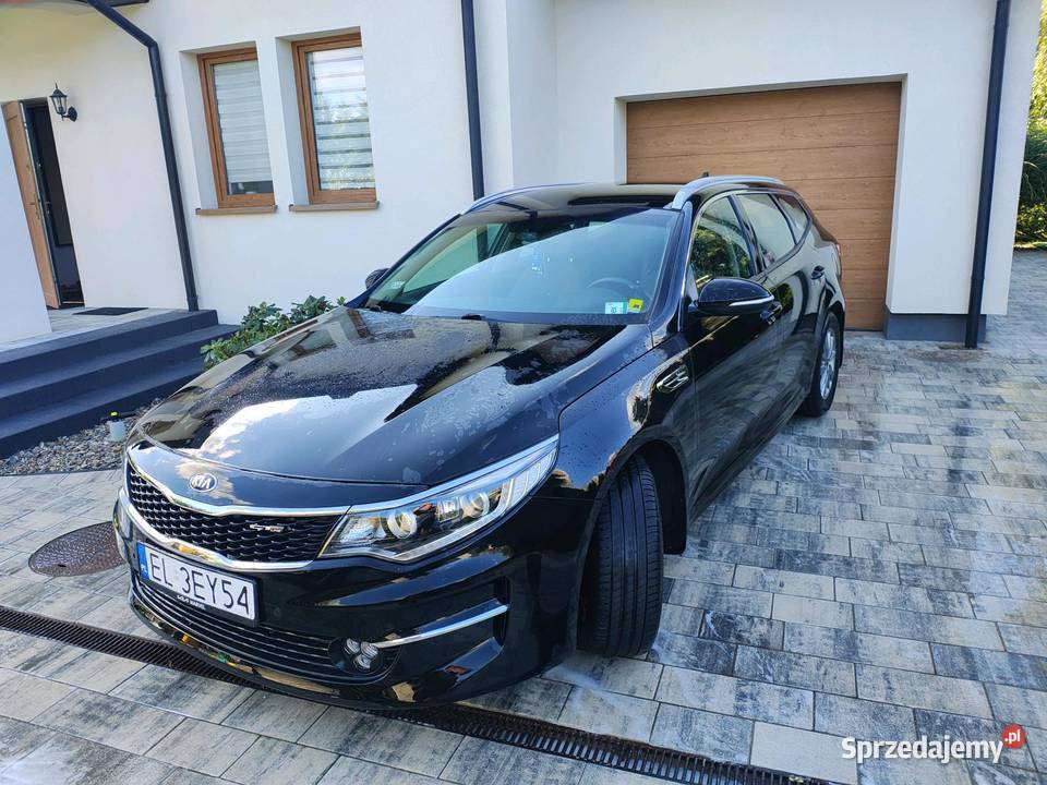 Kia Optima GT Line ASOGARAŻOWANYSalon Polska Rok produkcji 2017 łódzkie Łódź