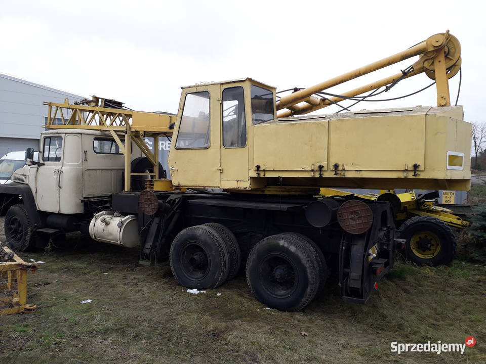 Żuraw samojezdny Kraz KC4561A Dźwigi, podnośniki