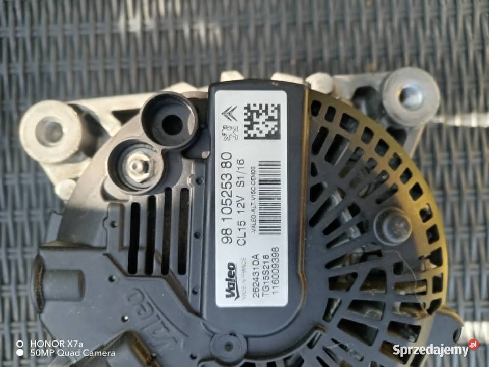 Alternator do regenaracji VALEO CitroenPeugeot świętokrzyskie Kielce sprzedam