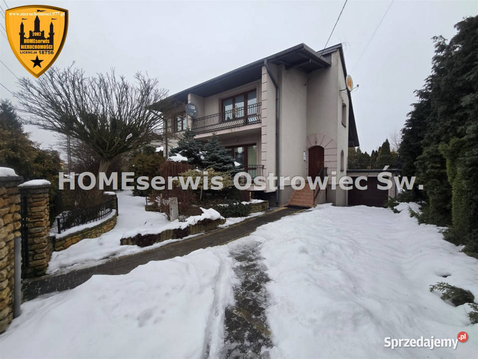 Dom wolnostojący Ostrowiec Świętokrzyski 228m2 asfalt