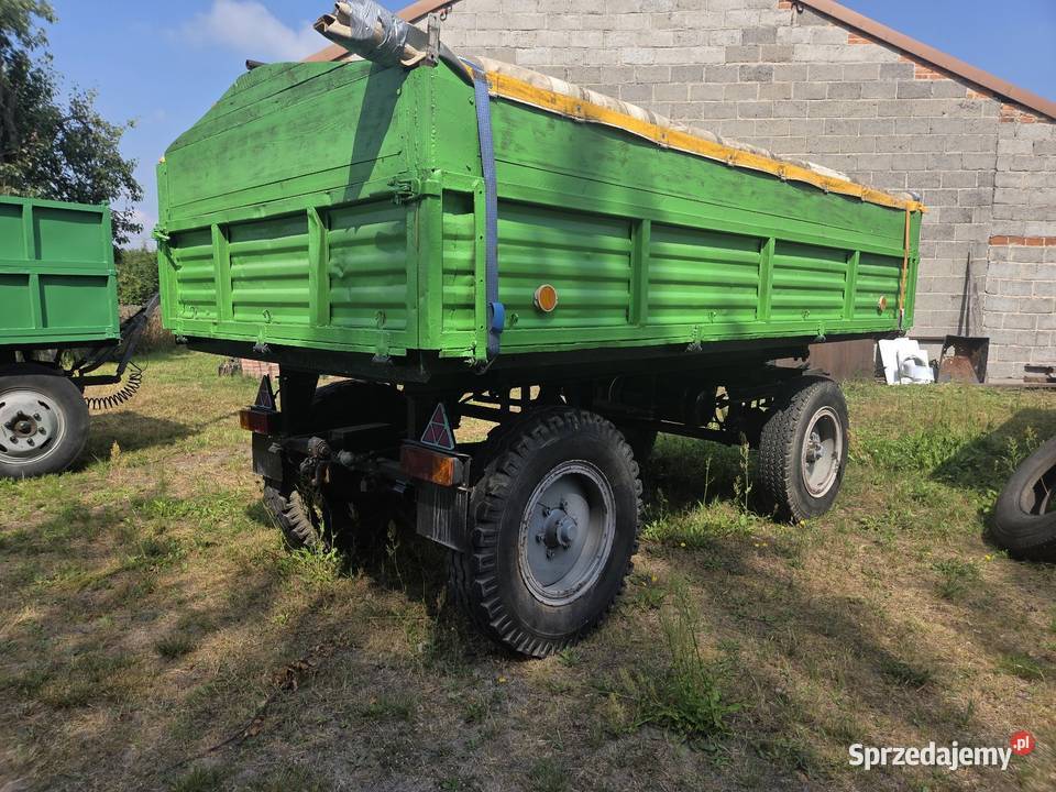Przyczepa rolnicza Autosan D732 4t wywrotka Złoczew