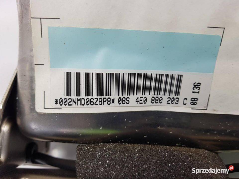 PODUSZKA AIRBAG A8 D3 4E0880203C Lipno