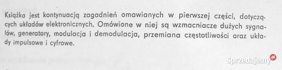 T Rusek Podstawy elektroniki część 2