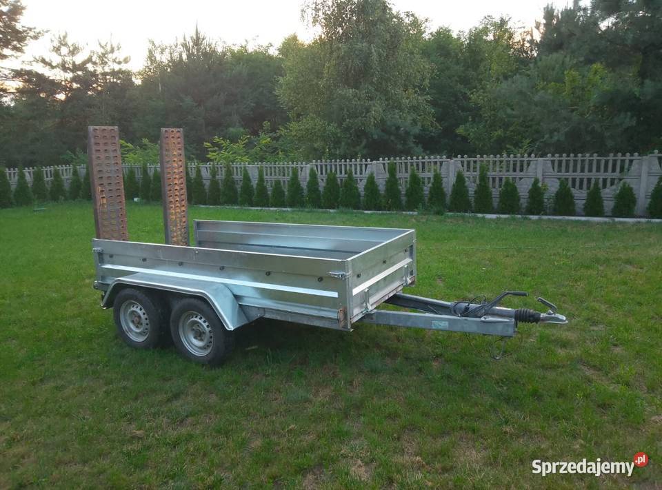 Przyczepka samochodowa Meyer Dmc 2 tony cała Kalisz sprzedam