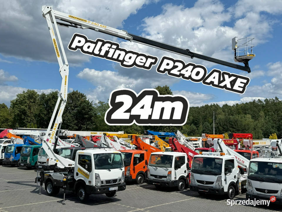 Nissan Cabstar Podnośnik Koszowy 24m Palfinger świętokrzyskie Widełki