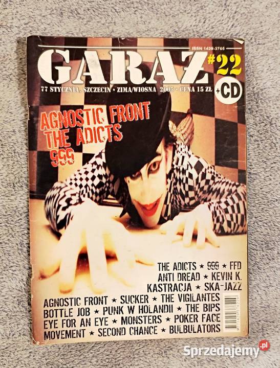 Garaż 22 2005 Fanzine punk oi hc reggae ska Rybnik sprzedam