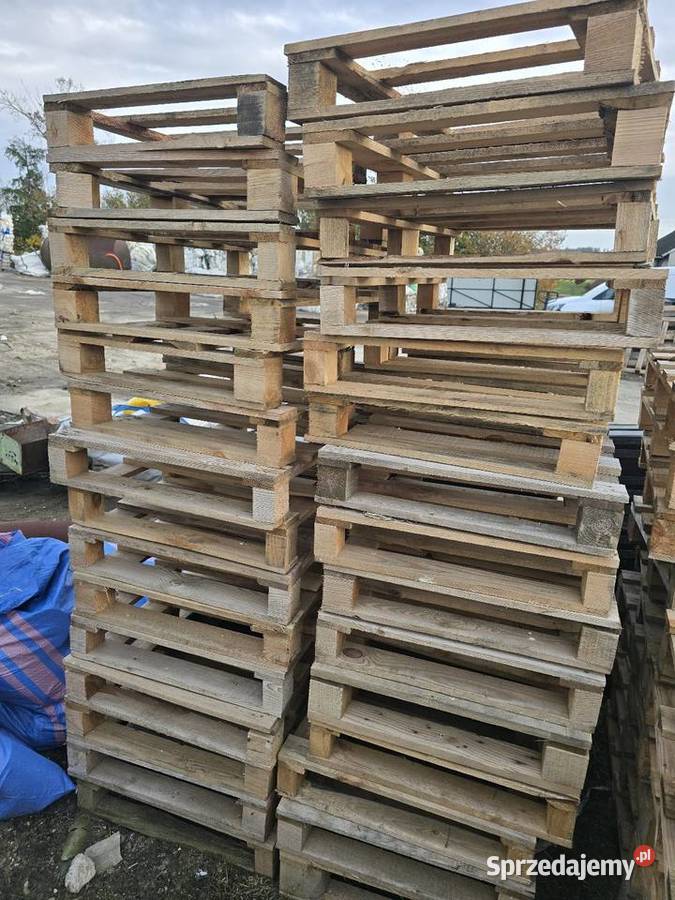 Pół palety drwniane 60x80 jednorazowe Wysokie Mazowieckie sprzedam