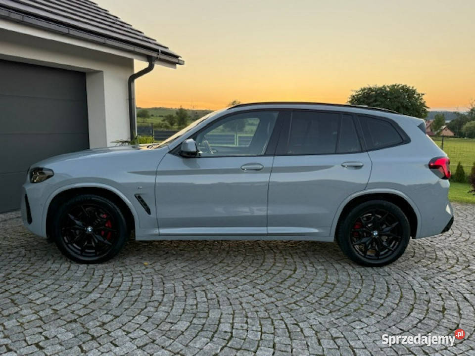 BMW X3 XDRIVE MSPORT SZARY BROOKLYN M G01 2017 Kamienna Góra