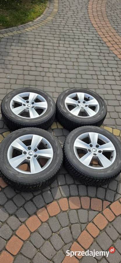 Oryginalne felgi z oponami 201560 R16 Skoda Lipsko