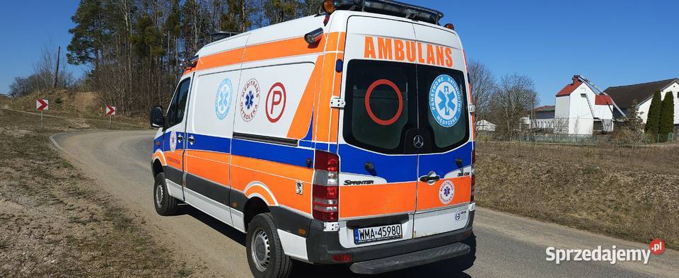 4x4 ambulans Mercedes Sprinter 315cdi nosze Biskupiec