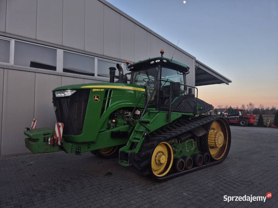 Ciągnik gąsienicowy John deere 9560RT opolskie Korfantów
