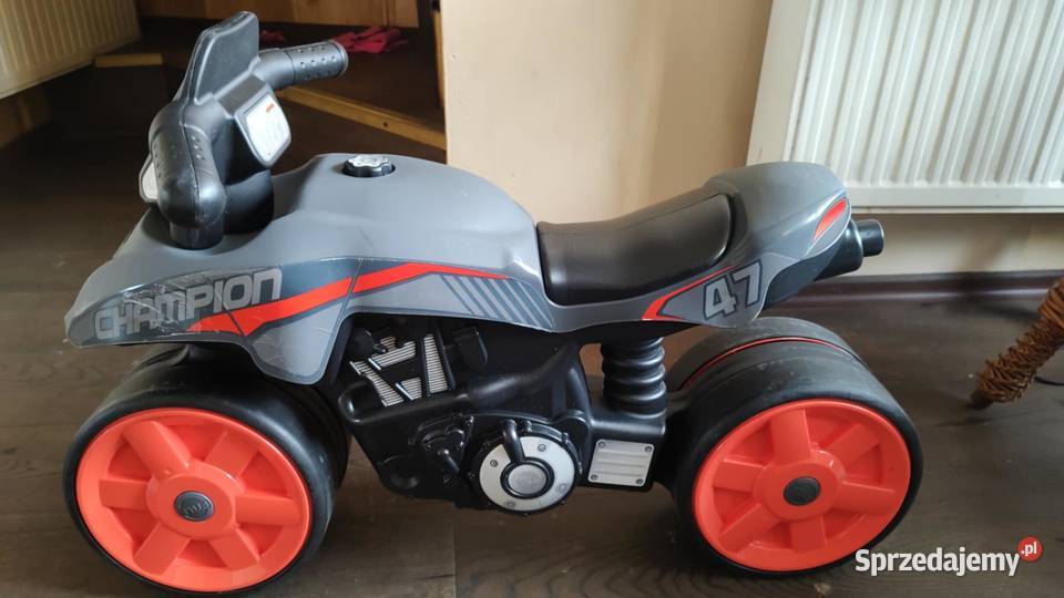 falk Jeździk Motorek Street Champion Czarny Książ Wielkopolski