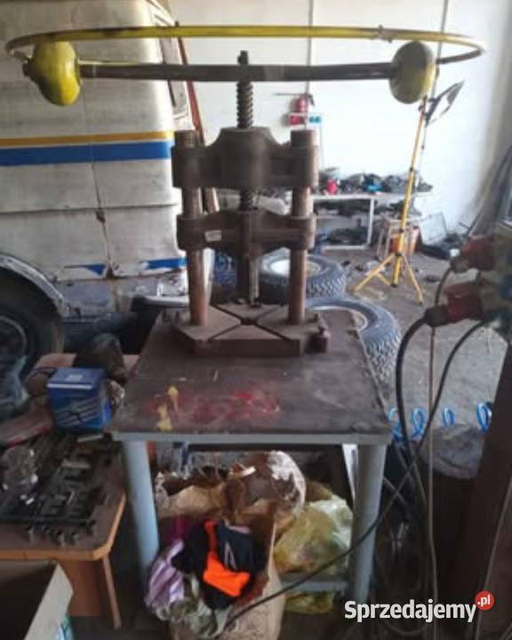 Prasa Balansowa 250cmx200x200 25ton śrubowa nie Suwałki sprzedam