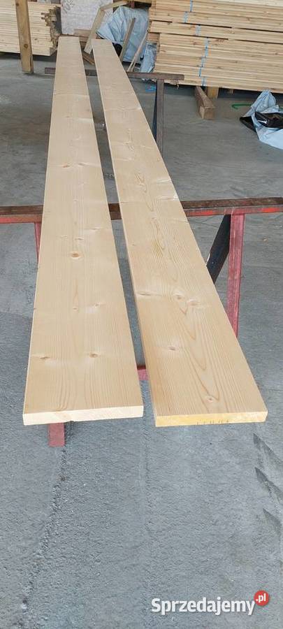Deska strugana czterostronnie S4S 28mmx195mm Drewno konstrukcyjne Sidzina