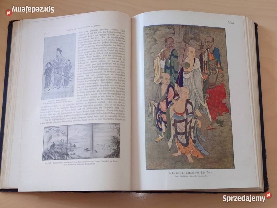 Stara książka Illustrierte Kunstgeschichte dr twarda Warszawa