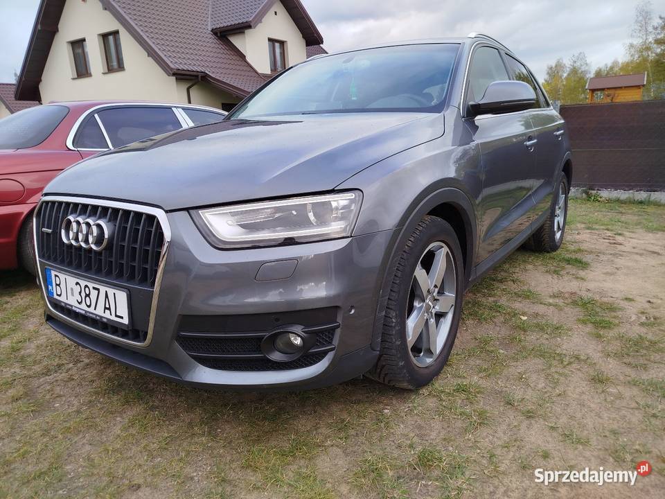Audi Q3 Quattro STronic 20 TDI aluminiowe felgi Samochody osobowe Białystok