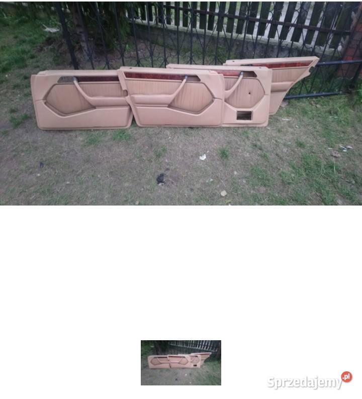 Boczki skóra Toffi Mercedes 124 Wyposażenie wnętrza Ostrołęka