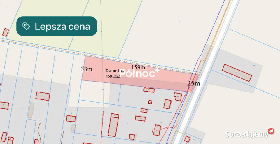 Działka pod zabudowę w Żukach gm Tuczna 4591m2