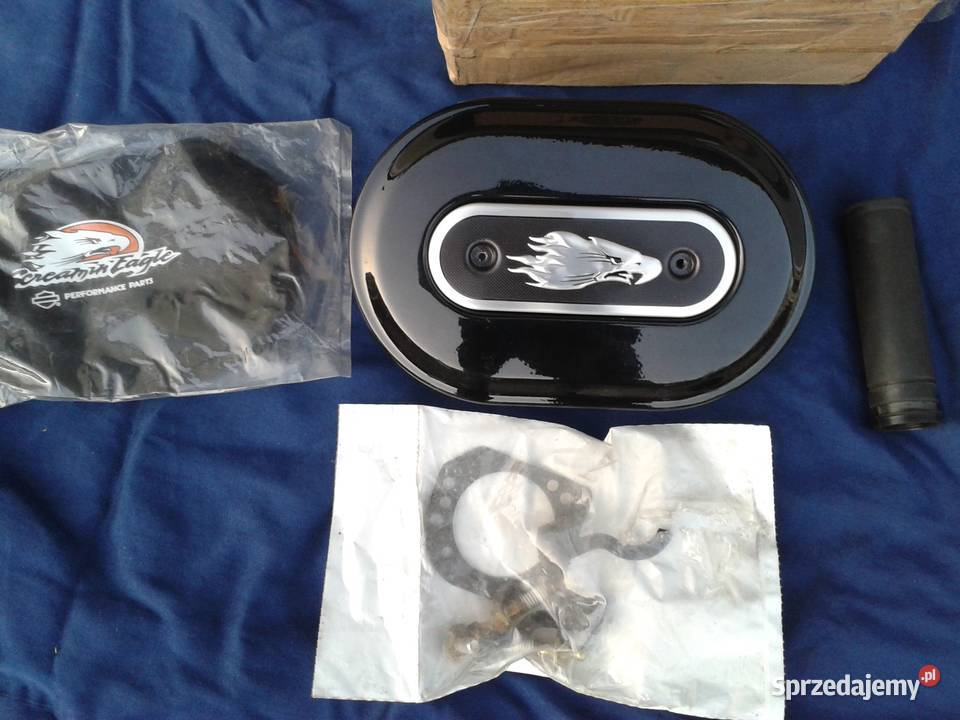 Harley filtr powietrza Screamin Eagle czarny Filtry powietrza Rybnik sprzedam