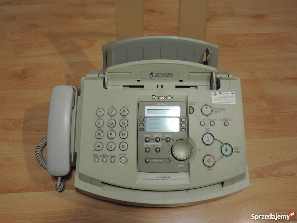 Kompaktowy telefon faks kopiarka laserowa wielkopolskie Piła sprzedam