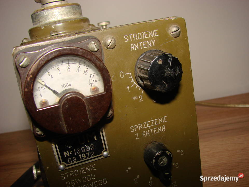 blok antenowy radistacji wojskowej Pruszcz Gdański sprzedam