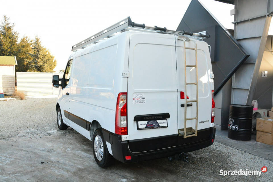 Renault Master L1H1 3 osobowy bagażnik full serwisowany w ASO Warszawa