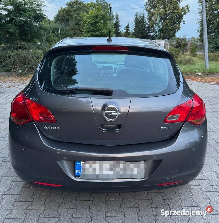 Opel Astra III 17 CDTI 110 Prywatny Zadbany bez welurowa tapicerka Wieluń