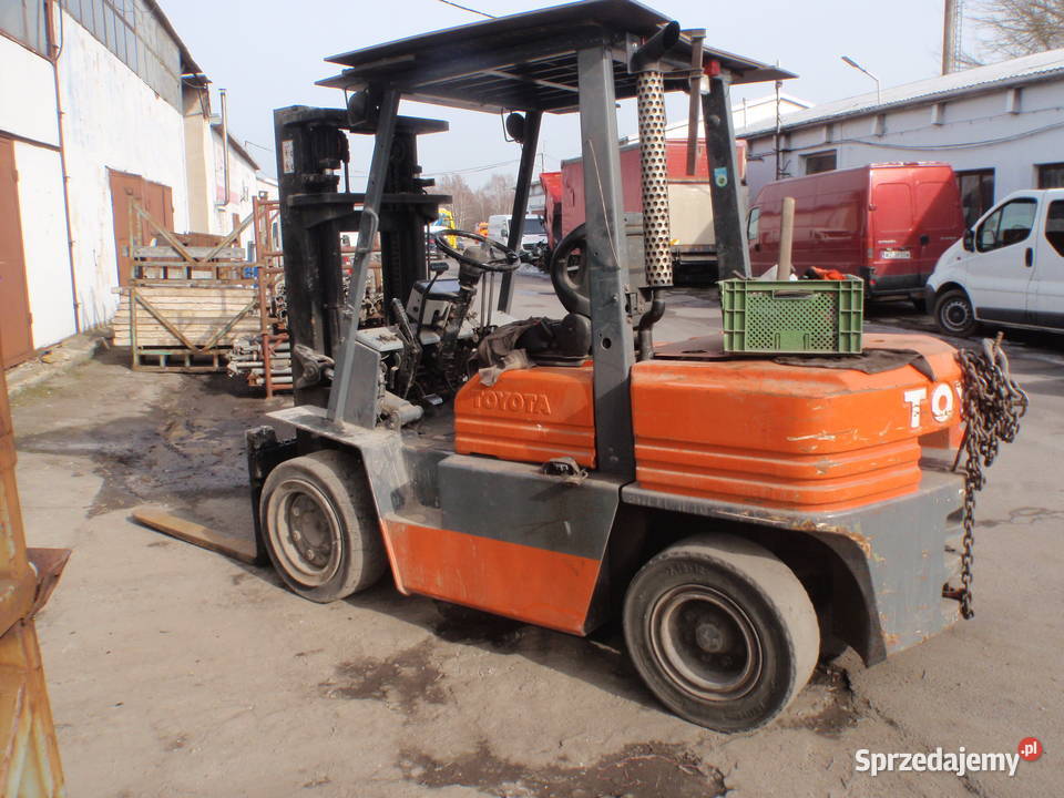 Wózek widłowy Toyota 5FD35 diesel Wyględy