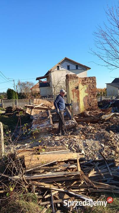 Stodoła do rozbiórki wymiana na nowe deski domy Stąporków
