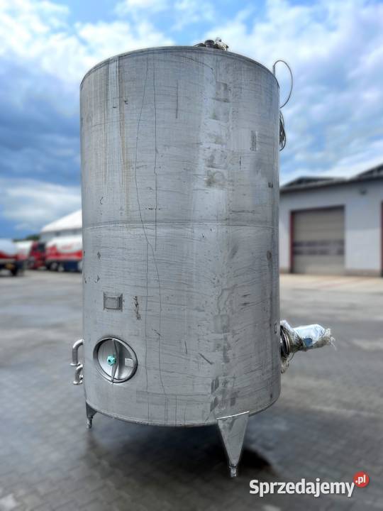 Zbiornik kwasoodporny 8000 L Zbiornik pionowy ze Zbiorniki Oświęcim